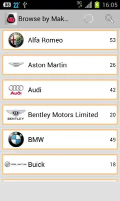 My Car Gallery android App screenshot 4